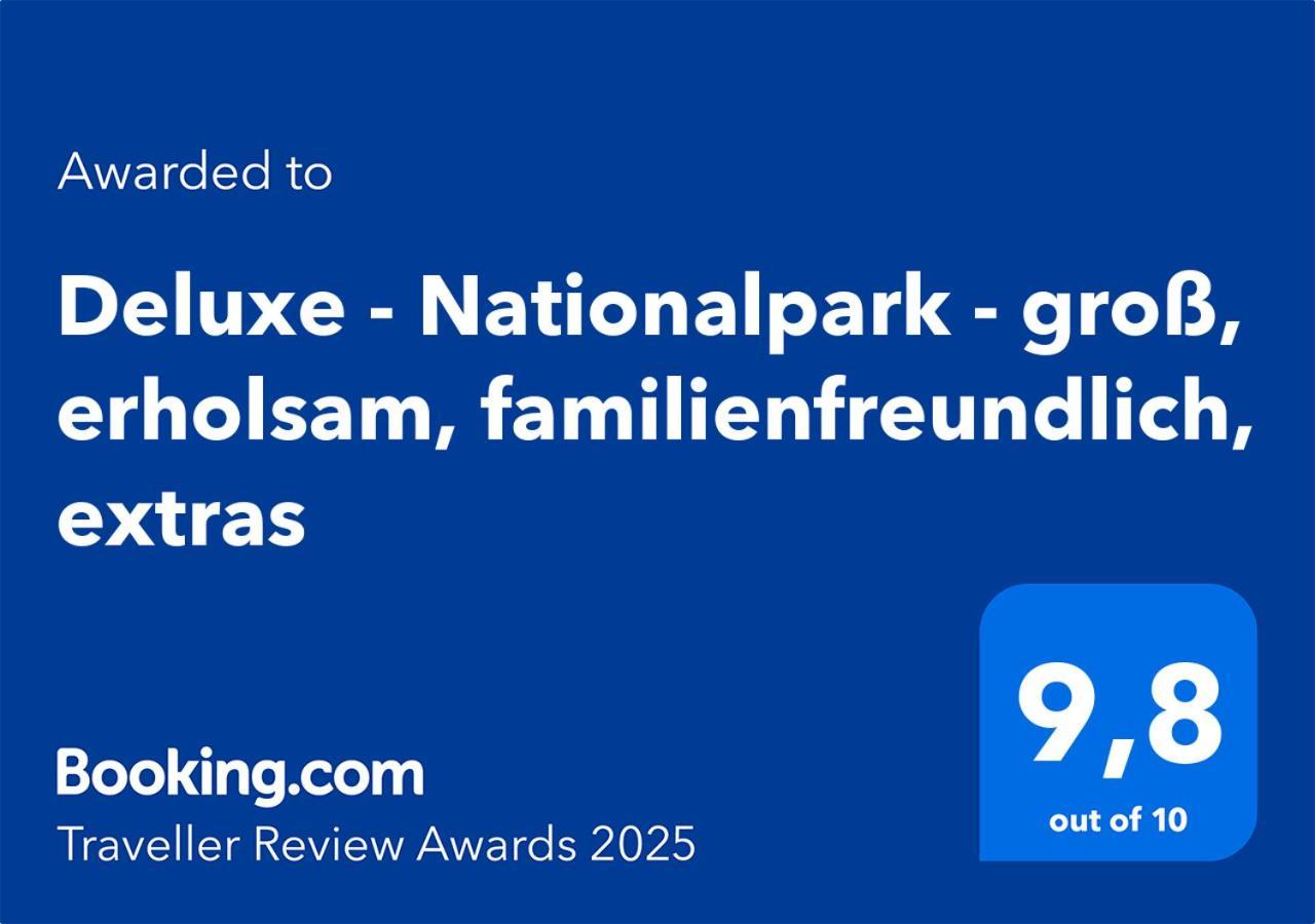 Deluxe - Nationalpark - Gross, Erholsam, Familienfreundlich, Extras Daire Ellweiler Dış mekan fotoğraf